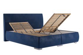 Dvoulůžko Idaho v rozměru 180x200 cm, v potahu Tiffany 11 Blue, polohování
