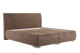 Dvoulůžko Idaho v rozměru 180x200 cm, v potahu Tiffany 29 Taupe, bez matrací