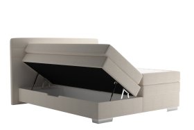 Boxspring Maria v rozměru 160x200 cm, v potahu Bravo 2 Nature, úložný prostor