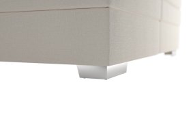 Boxspring Maria v rozměru 160x200 cm, v potahu Bravo 2 Nature, podnoží