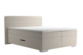 Boxspring Maria v rozměru 160x200 cm, v potahu Bravo 2 Nature