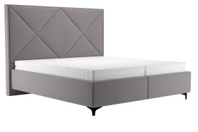 Dvoulůžko Ramona v rozměru 180x200 cm, v potahu Prima 13 Grey