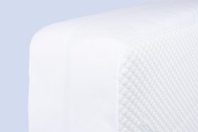 Chladivý matracový chránič Cooler 90x200x30 cm, bílý, detail