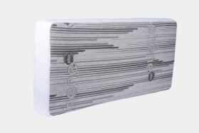 Chránič matrace Graphene 90x200x30 cm, šedo-bílý