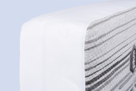 Chránič matrace Graphene 90x200x30 cm, šedo-bílý, detail