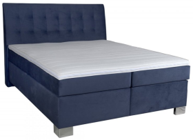 Boxspring Diego v rozměru 160x200 cm, v potahu Amore 41, s topperem                        