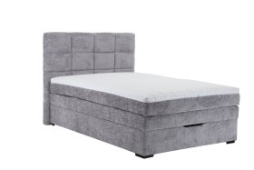 Boxspring Foxy v rozměru 140x200 cm, v látce Astra 18 Ash