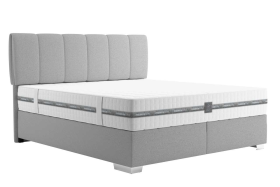Boxspring Samy v rozměru 180x200 cm, v látce Malmö New 83