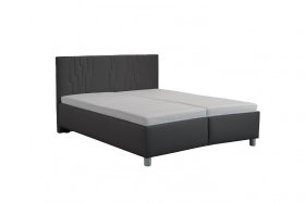 Dvoulůžko Largo v rozměru 180x200 cm, v potahu Loft Grey 