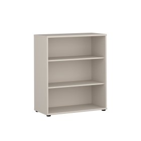 Knihovna Tempra 74x86x35 cm, bílá sand