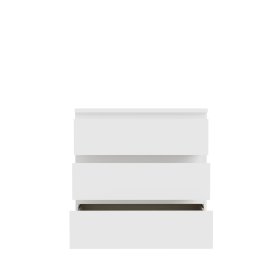 Komoda Edmore se šuplíky 73x80x43 cm, bílá