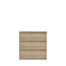 Komoda Edmore se šuplíky 73x80x43 cm, dub sonoma