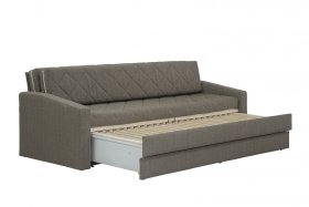 Rozkládací pohovka Vision v potahu Arte 3 Sand, ukázka roštu