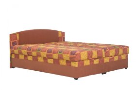 Dvoulůžko Kappa v rozměru 180x200 cm, v potahu Microsuede 12 a Tamara 9