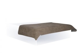 Oboustranný dekorační přehoz v kombinaci látek Nero Grey / Alfa Stone