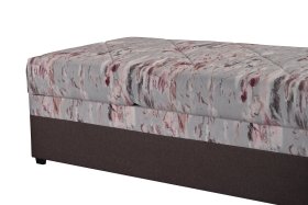 Jednolůžko Erika v látce Spring / Malmo New 26, detail čela