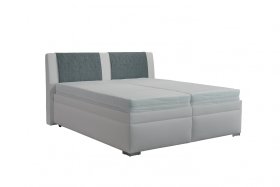 Dvoulůžko Zina v rozměru 180x200 cm, v potahu Loft 1 a Gusto 72