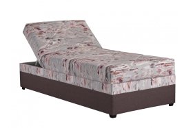 Jednolůžko Erika v látce Spring / Malmo New 26, polohování hlavy