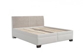 Dvoulůžko Quarto v rozměru 180x200 cm, v potahu Loft 1 a Matrix 2, rošt 