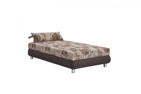 Jednolůžko Nina v rozměru 140x 200 cm, v potahu Salina 4004 a Sevilla 24-40