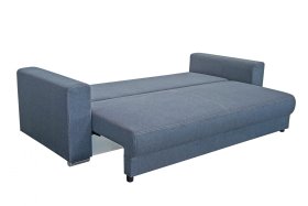 Pohovka Genf v látce Enjoy 22 Anthra, rozložení ke spánku