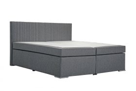 Boxspring Ludwig v rozměru 180x200 cm, v potahu Toledo Grey