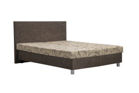 Dvoulůžko Niky v rozměru 160x200 cm, v potahu Cret 3780-1013 a Molisoft 45