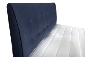 Boxspring Diego v rozměru 160x200 cm, v potahu Amore 41, detail čela                 