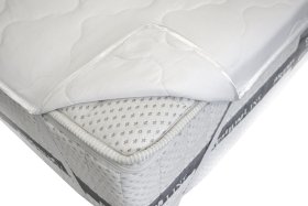 Prošívaný matracový chránič 90x200 - uchycení k matraci