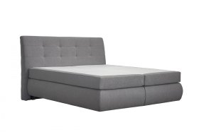 Boxspring Magnus v rozměru 180x200 cm, v potahu Bloom 14 Grey