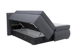 Boxspring Lotus v rozměru 180x200 cm, v potahu Enjoy 24, ukázka úložného prostoru 