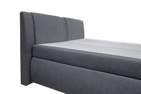 Boxspring Lotus v rozměru 180x200 cm, v potahu Enjoy 24, detail čela 