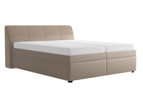 Dvoulůžko Merkur v rozměru 180x200 cm, v potahu Prima 2 Beige