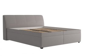 Dvoulůžko Merkur v rozměru 180x200 cm, v potahu Prima 12 Silver