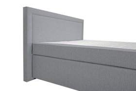 Boxspring Sammy v rozměru 180x200 cm, v potahu Arte 23, detail čela 