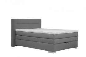 Boxspring Doria v rozměru 140x200 cm, v potahu Milano New 95