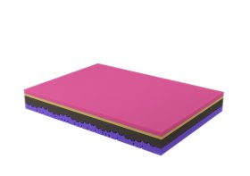 Matrace Vili v rozměru 140x200 cm bez potahu