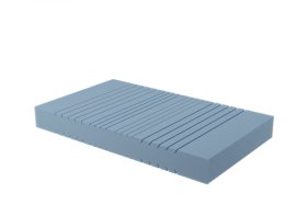 Matrace Asteria v rozměru 120x200 cm bez potahu. Barva jádra je orientační. 