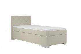 Boxspring Andy v rozměru 90x200 cm, v potahu Enjoy 1 Beige