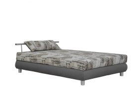 Jednolůžko Adriana v rozměru 140x200 cm, v potahu Manhattan 4 a Sevilla 24-40