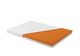 Matrace Nelly Marble v rozměru 140x200 cm v půl potahu 