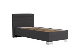 Jednolůžko Sendy v rozměru 90x200 cm, v potahu Milano 9000