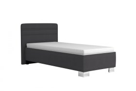 Jednolůžko Sendy v rozměru 90x200 cm, v potahu Milano 9000