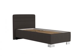 Jednolůžko Sendy v rozměru 90x200 cm, v potahu Salina 4004