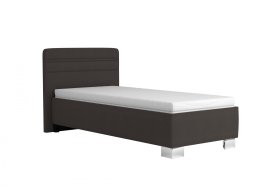 Jednolůžko Sendy v rozměru 90x200 cm, v potahu Salina 4004