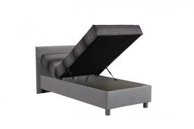 Jednolůžko Bryan, látka Savoy 21 Cream, polohování