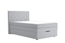 Boxspring Atika v rozměru 120x200 cm, v potahu Enjoy 21 Grey