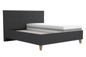 Dvoulůžko Meda v rozměru 180x200 cm, v potahu Savoy 94 DK. GR