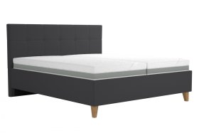 Dvoulůžko Meda v rozměru 180x200 cm, v potahu Savoy 94 DK. GR