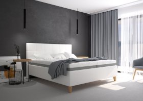 Dvoulůžko Meda v rozměru 180x200 cm, v potahu Loft 1, interiér